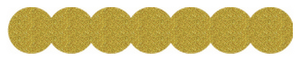 Strijkslinger Bol Glitter Light Gold Glitter 425 - afb. 1
