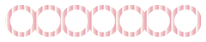 Strijkslinger Bol Hol Mirror Roze - afb. 1