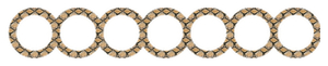 Strijkslinger Bol Hol Design Slang - afb. 1