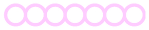 Strijkslinger Bol Hol Metallics Roze Metallic - afb. 1