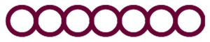 Strijkslinger Bol Hol Flex Burgundy - afb. 1