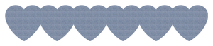 Strijkslinger Hart Design Jeans - afb. 1