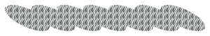 Strijkslinger Ketting Design Zebra - afb. 1