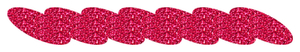 Strijkslinger Ketting Glitter Cherry - afb. 1
