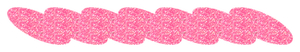 Strijkslinger Ketting Glitter Medium Pink - afb. 1