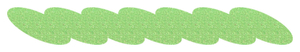 Strijkslinger Ketting Glitter Neon Groen Glitter - afb. 1