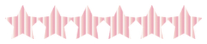 Strijkslinger Ster Mirror Roze - afb. 1