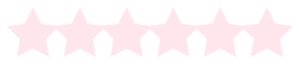 Strijkslinger Ster Flex Pastel Roze - afb. 1
