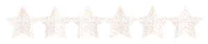 Strijkslinger Ster Glitter White Glitter 444 - afb. 1