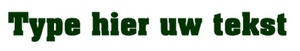 T-shirt heren incl. opdruk borst Flex Donker Groen - afb. 2