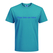 T-shirt heren incl. opdruk borst Flex Helderblauw - afb. 1