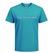 T-shirt heren incl. opdruk borst Flex Lila - afb. 1