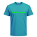 T-shirt heren incl. opdruk borst Flex Neon Groen - afb. 1