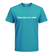 T-shirt heren incl. opdruk borst Flex Pastel Groen - afb. 1