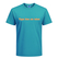 T-shirt heren incl. opdruk borst Flex Pastel Oranje - afb. 1
