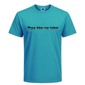 T-shirt heren incl. opdruk borst Flex BORSTLOGO - afb. 1