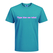 T-shirt heren incl. opdruk borst Flex Neon Roze - afb. 1