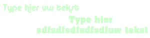 test88 Flex Mint Groen - afb. 1