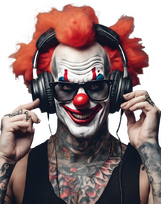Textiel transfer A3  Clown