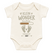 Strijktransfer Klein Wonder – Zwangerschapsaankondiging Blauw - afb. 1
