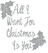 Vel Strijkletters All I Want For Christmas Design Zebra - afb. 2