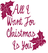 Vel Strijkletters All I Want For Christmas Design Zebra Roze - afb. 2