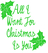 Vel Strijkletters All I Want For Christmas Flex Limoen Groen - afb. 2