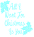 Vel Strijkletters All I Want For Christmas Flock Blauw - afb. 2