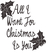 Vel Strijkletters All I Want For Christmas Glitter Black Glitter 458 - afb. 2