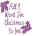 Vel Strijkletters All I Want For Christmas Glitter Orchid - afb. 2