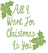 Vel Strijkletters All I Want For Christmas Glitter Light Green - afb. 2