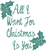 Vel Strijkletters All I Want For Christmas Glitter Jade Glitter 482 - afb. 2