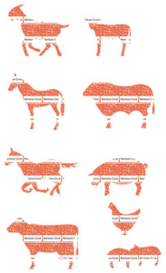 Vel Strijkletters Boerderij Glitter Rainbow Coral Glitter ST - afb. 2