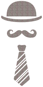 Vel Strijkletters Bolhoed Glitter Regenboog Multicolor 453 - afb. 2