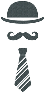 Vel Strijkletters Bolhoed Glitter Grey Glitter 459 - afb. 2