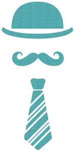 Vel Strijkletters Bolhoed Glitter Sky Bleu Glitter 445 - afb. 2