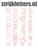 Vel Strijkletters Christmas Chique Mirror Roze - afb. 1