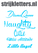 Vel Strijkletters Cutie Glow in the Dark Blauw - afb. 1