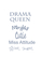 Vel Strijkletters Drama Queen Design Jeans - afb. 2