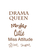 Vel Strijkletters Drama Queen Design Leer Bruin - afb. 2