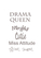 Vel Strijkletters Drama Queen Design Luipaard - afb. 2