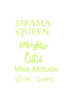 Vel Strijkletters Drama Queen Flock Anijs - afb. 2