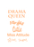 Vel Strijkletters Drama Queen Flex Pastel Oranje - afb. 2