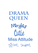 Vel Strijkletters Drama Queen Flex Helderblauw - afb. 2