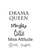 Vel Strijkletters Drama Queen Glitter Black Glitter 458 - afb. 2