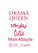 Vel Strijkletters Drama Queen Glitter Cherry - afb. 2