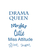 Vel Strijkletters Drama Queen Glitter Columbia Blue - afb. 2