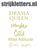 Vel Strijkletters Drama Queen Glitter Coronado Gold - afb. 1