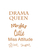 Vel Strijkletters Drama Queen Glitter Old Gold - afb. 2