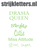 Vel Strijkletters Drama Queen Glitter Neon Groen Glitter - afb. 1